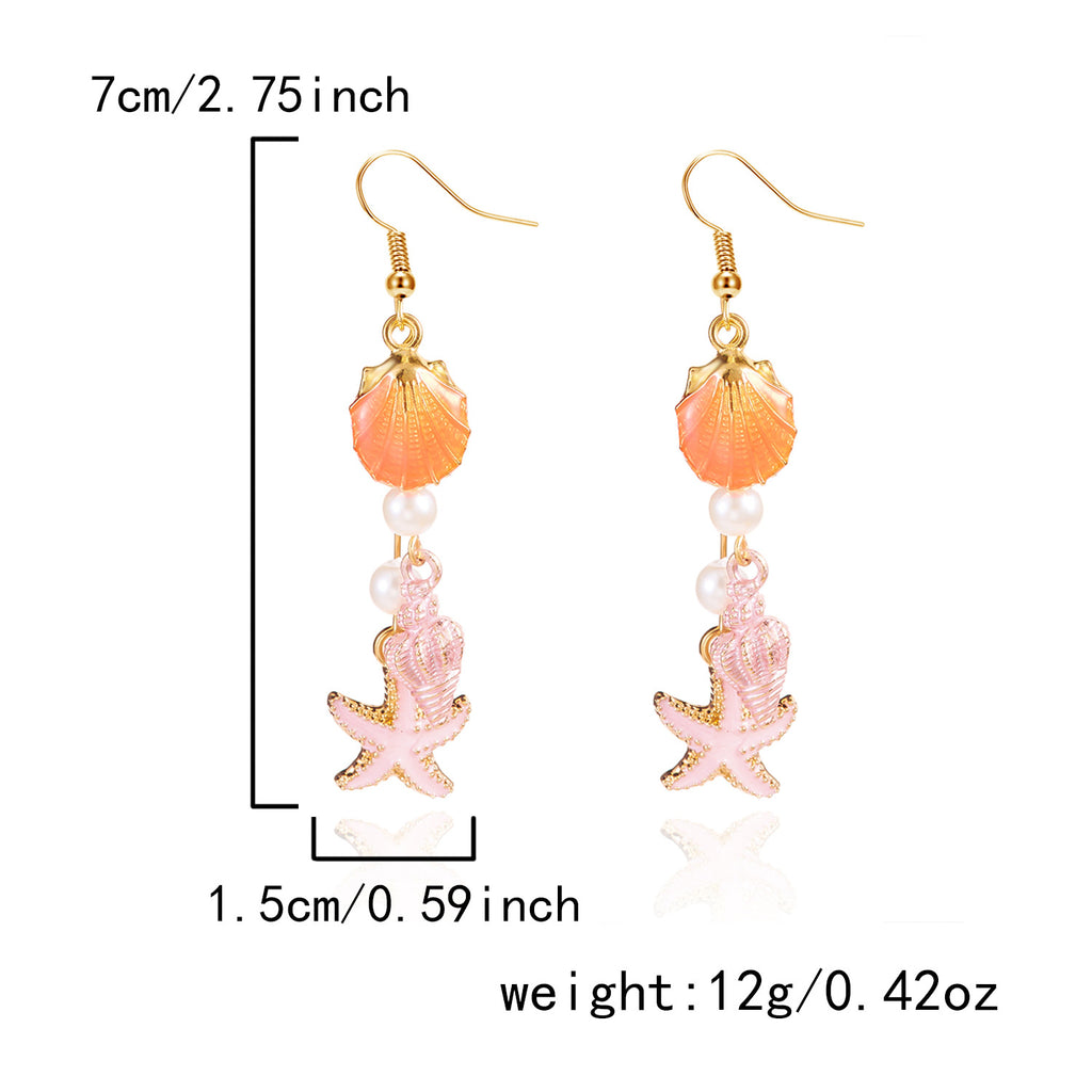 Ocean Starfish Earrings