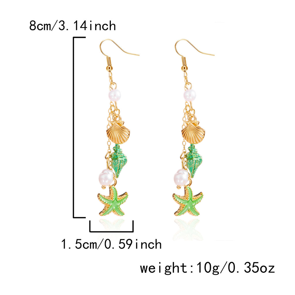 Ocean Starfish Earrings