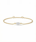 Starlight Chain Pt950 Platinum Lab-Grown Diamond Bracelet