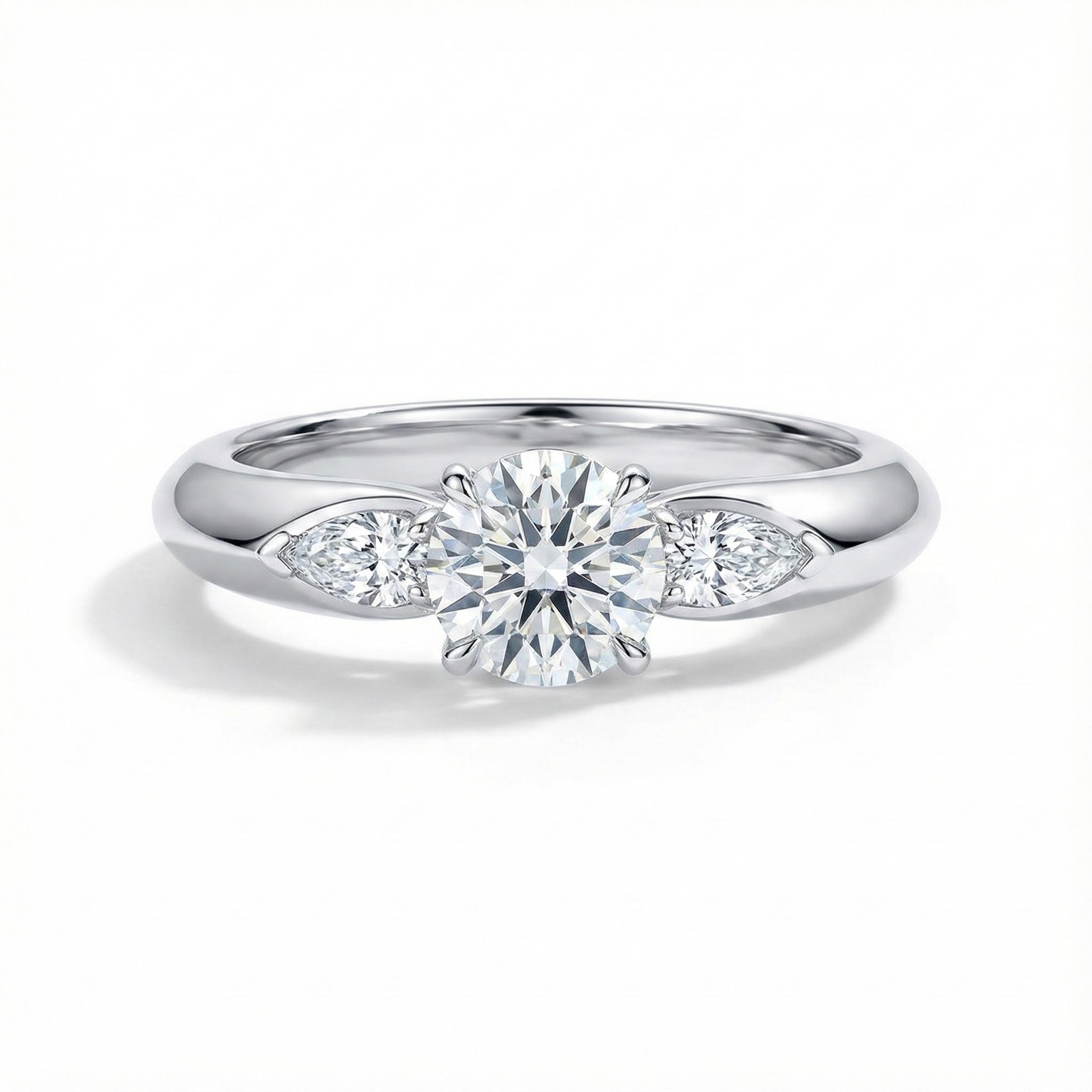 Eternal Light Pt950 Platinum Lab-Grown Diamond Ring