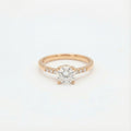 Timeless Heart 18K Rose Gold Lab-Grown Diamond Ring