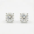 Twin Radiance 18K Yellow Gold Lab-Grown Diamond Stud Earrings