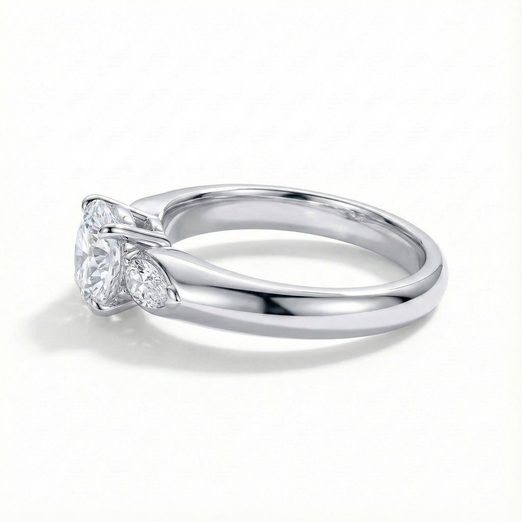 Eternal Light Pt950 Platinum Lab-Grown Diamond Ring