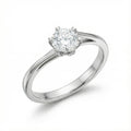 Timeless Light 18K White Gold Lab-Grown Diamond Ring