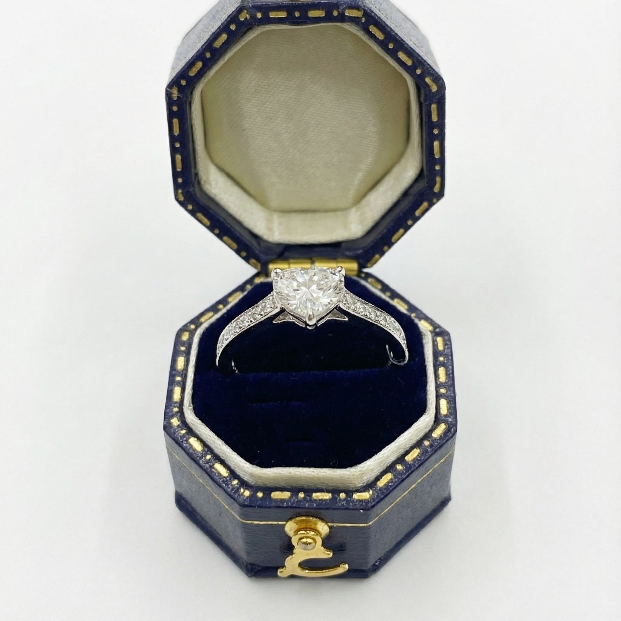 Starlight Galaxy 18K White Gold Diamond Ring