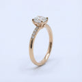 Eternal Radiance 18K White Gold Lab-Grown Diamond Ring