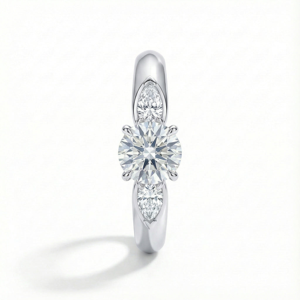 Eternal Light Pt950 Platinum Lab-Grown Diamond Ring