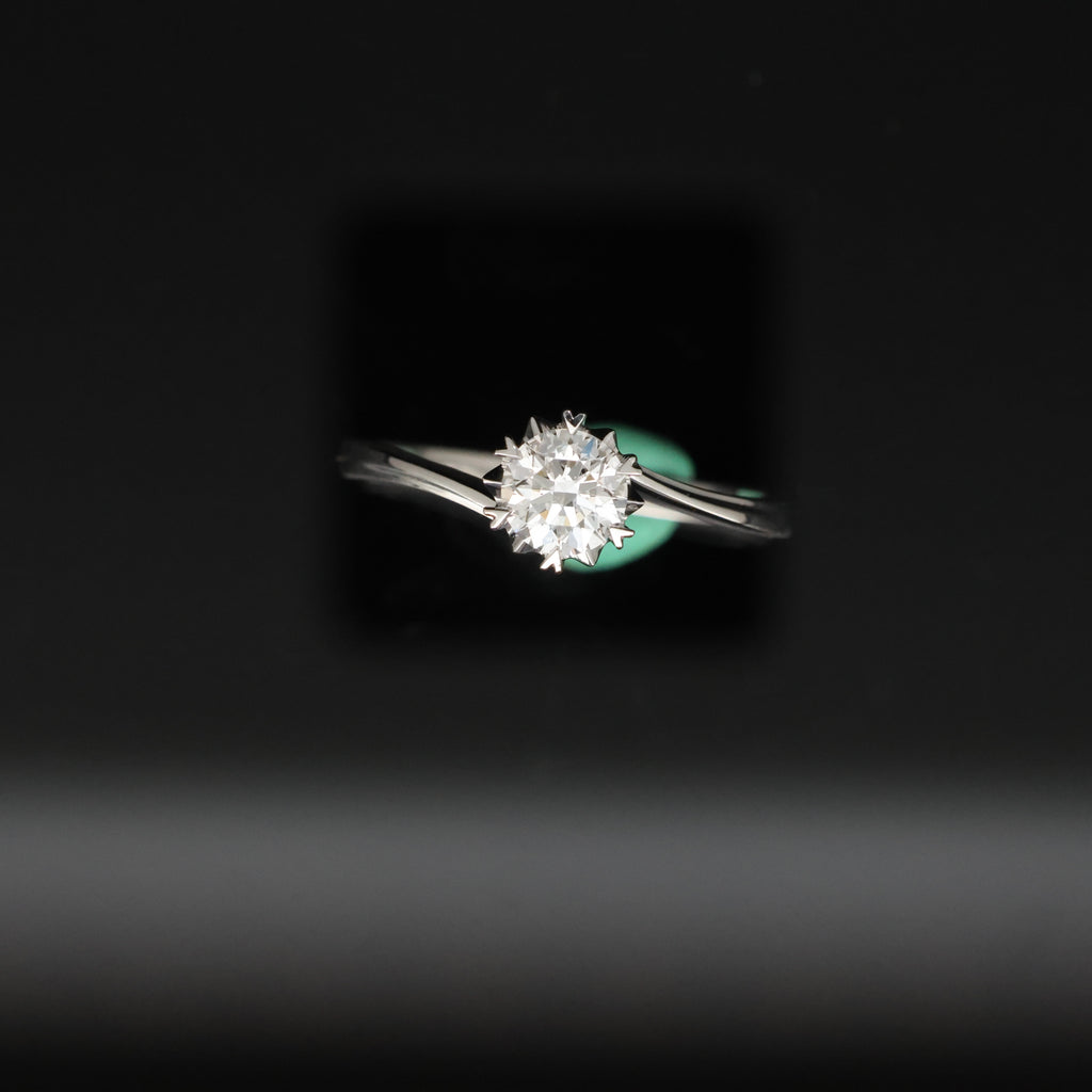 Timeless Light 18K White Gold Lab-Grown Diamond Ring