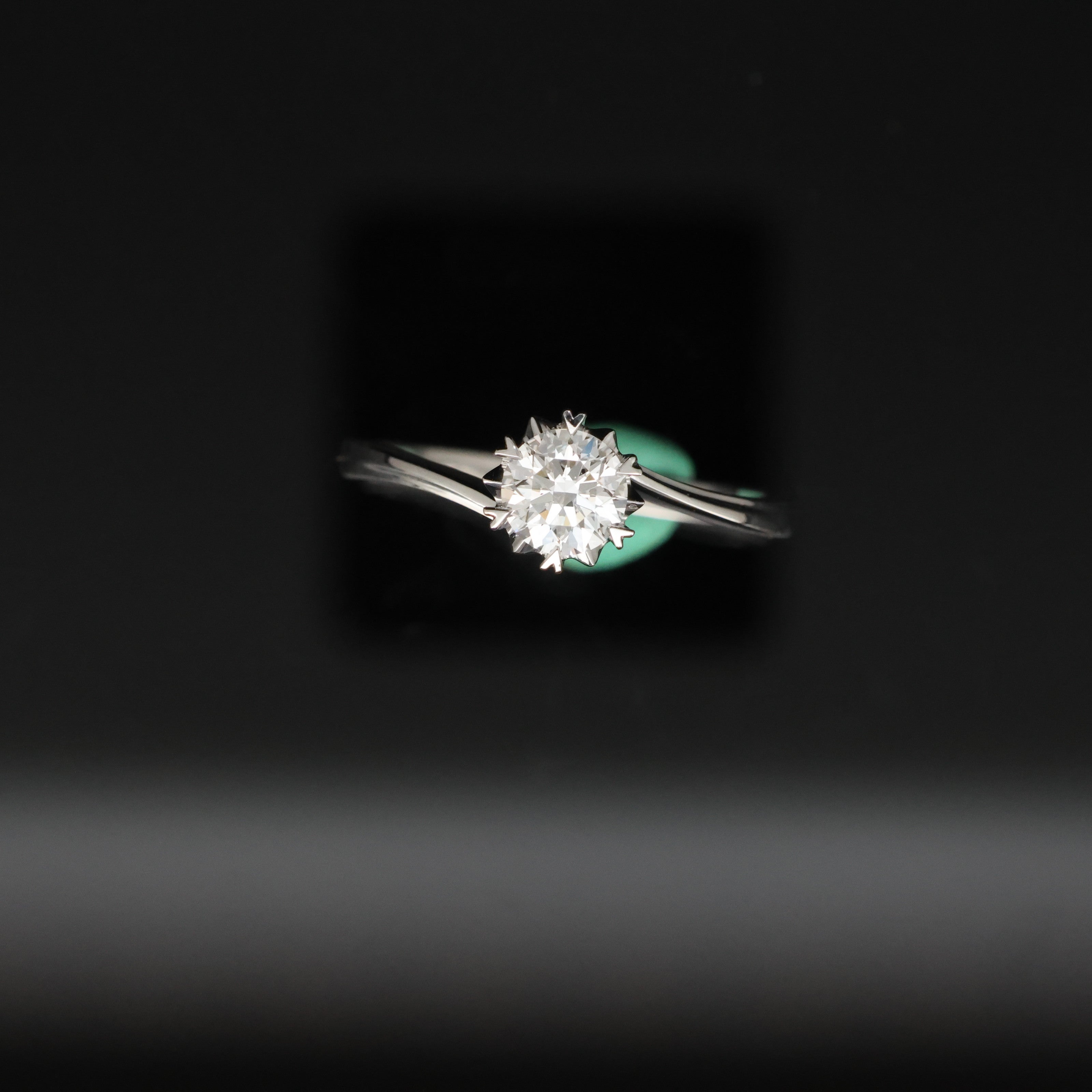 Timeless Light 18K White Gold Lab-Grown Diamond Ring