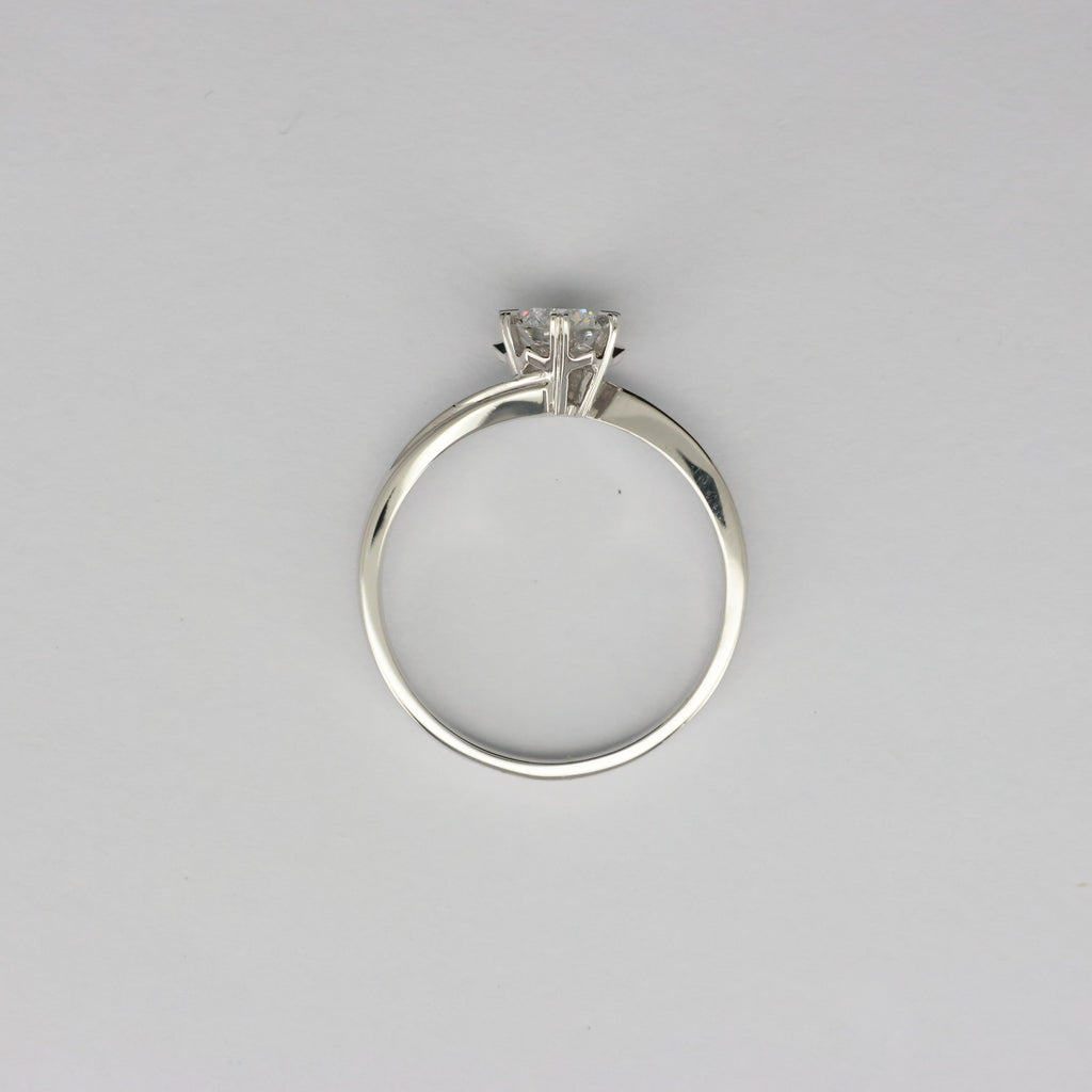 Timeless Light 18K White Gold Lab-Grown Diamond Ring