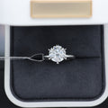 Pure Radiance 18K White Gold Lab-Grown Diamond Ring