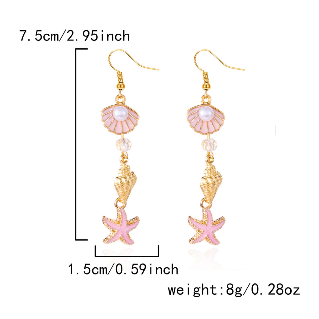 Ocean Starfish Earrings