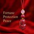 Purple Sand Fox Charm