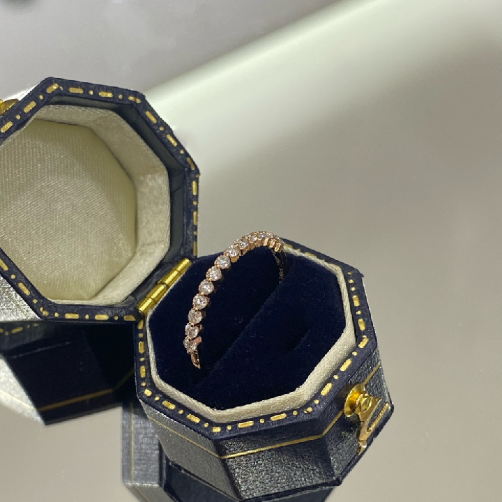 Rose Starlight 18K Rose Gold Diamond Ring