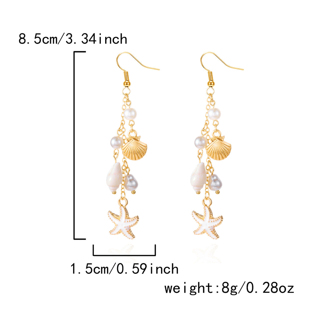 Ocean Starfish Earrings