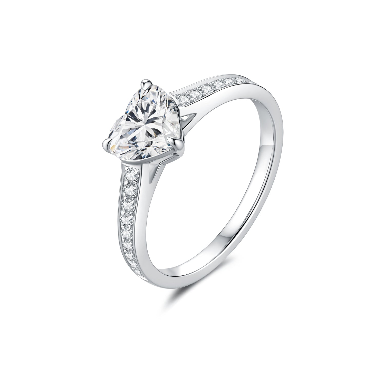 Starlight Galaxy 18K White Gold Diamond Ring
