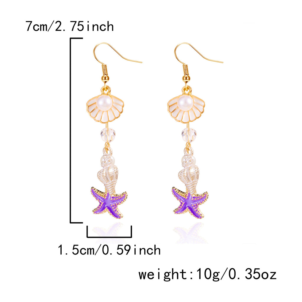 Ocean Starfish Earrings