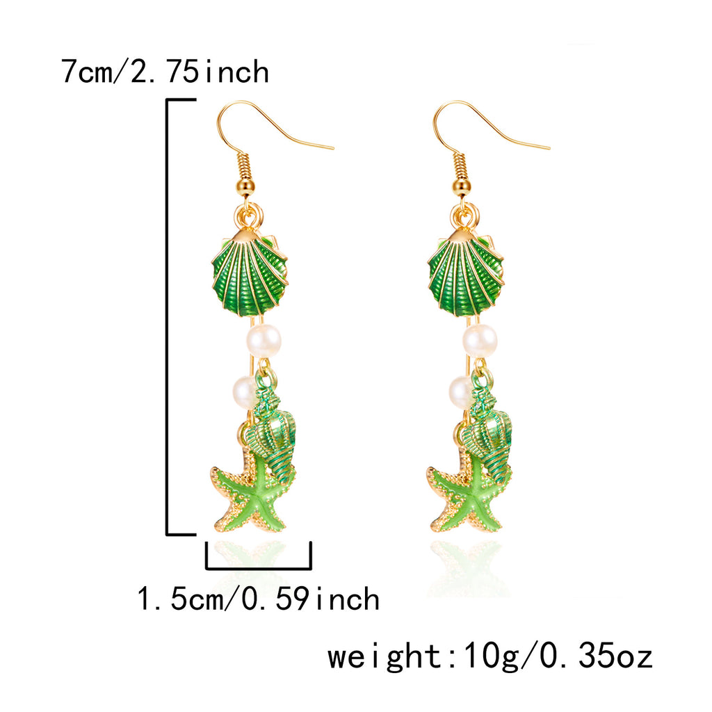 Ocean Starfish Earrings