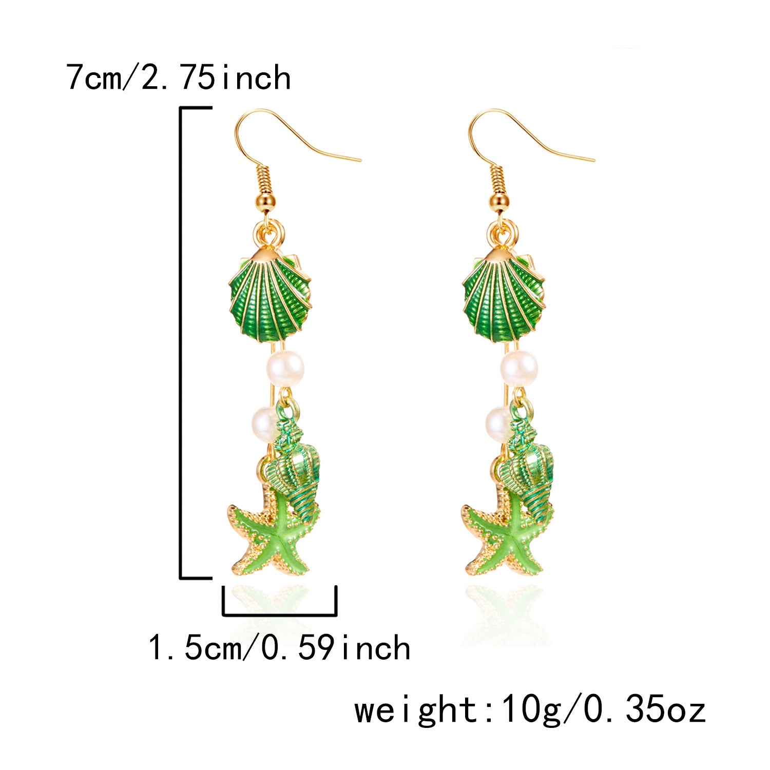 Ocean Starfish Earrings