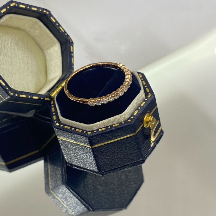 Rose Starlight 18K Rose Gold Diamond Ring