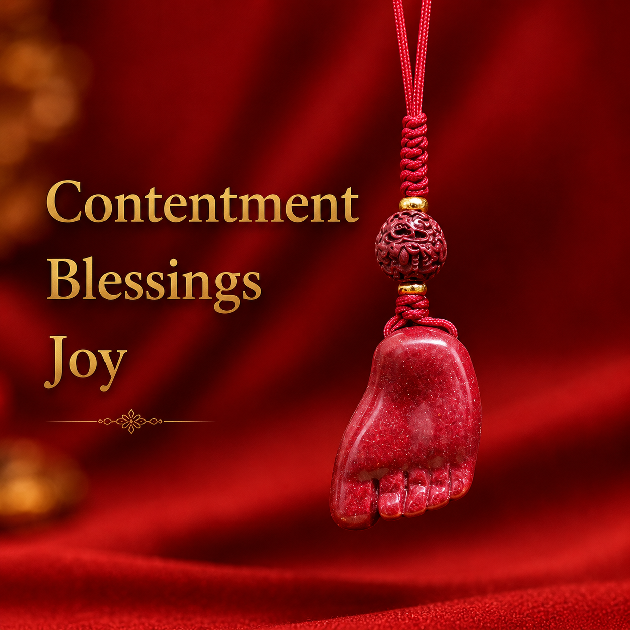 Contentment Blessing Charm