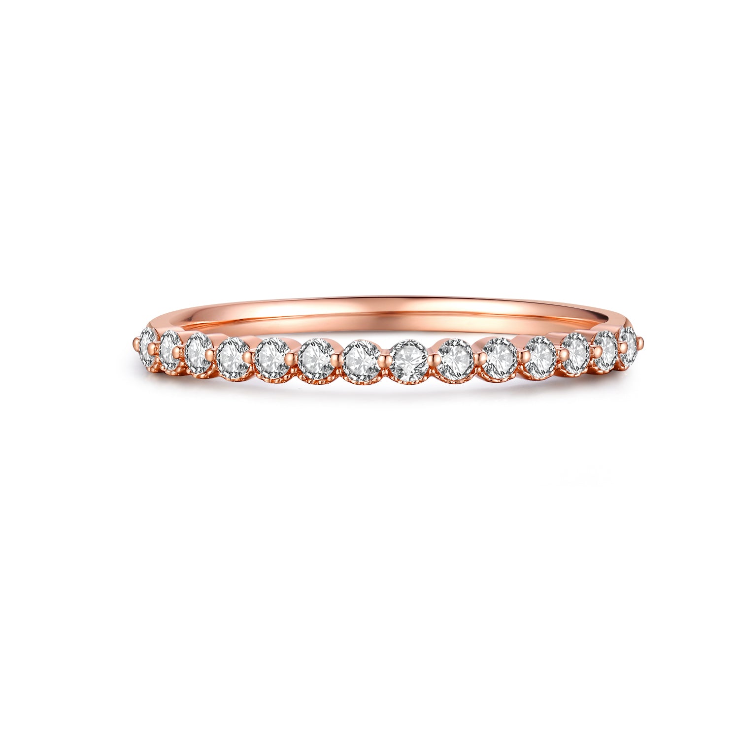 Rose Starlight 18K Rose Gold Diamond Ring