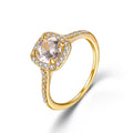 Sparkling Heart Ring Set
