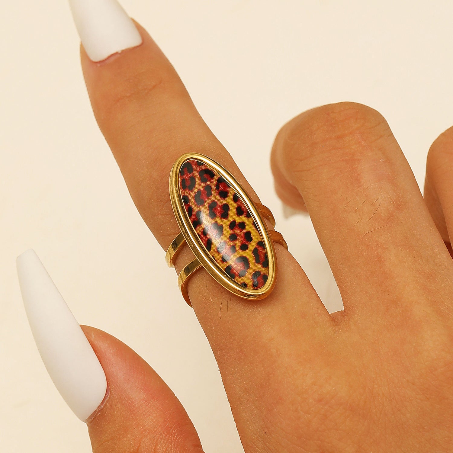 Vintage Boho Adjustable Open Ring