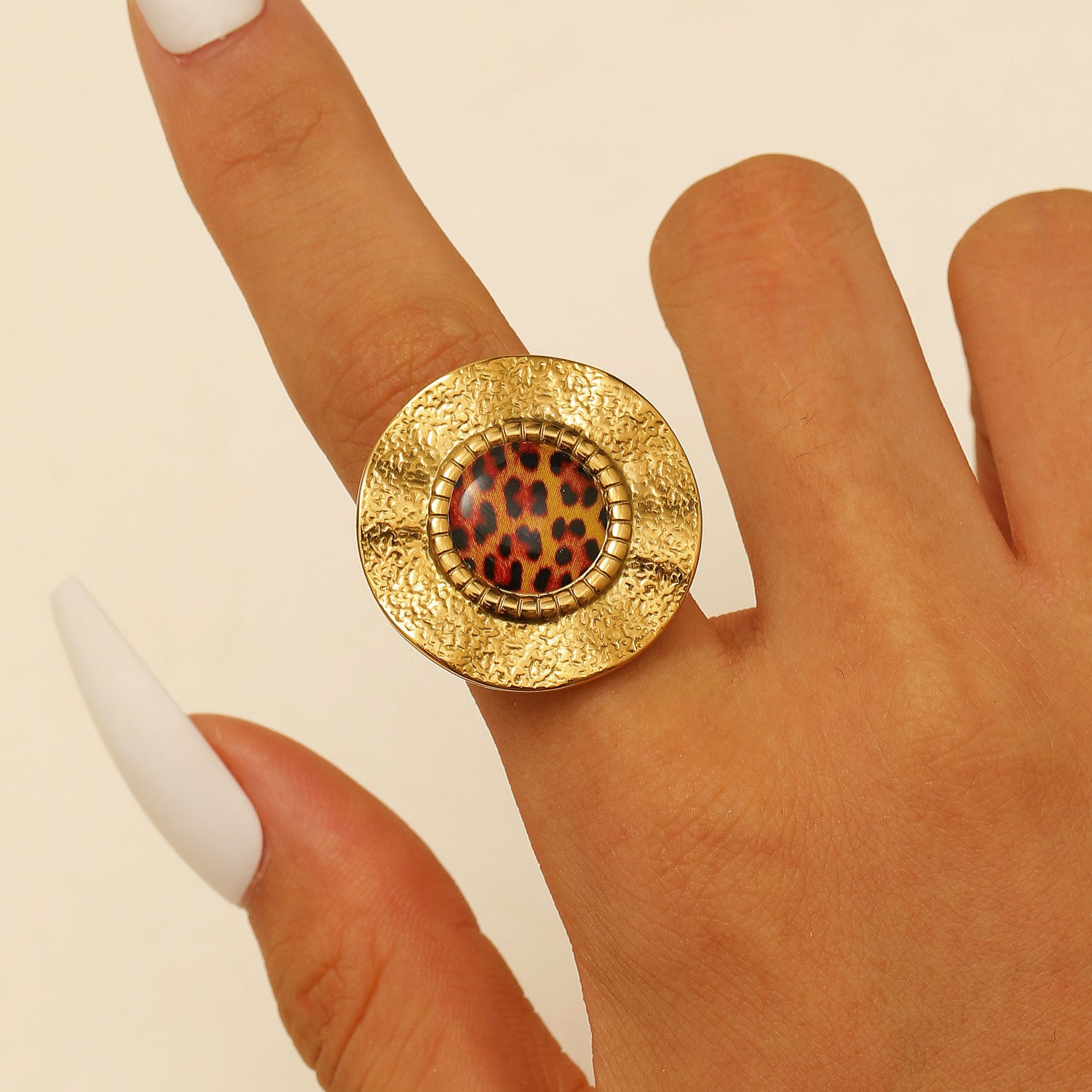 Vintage Boho Adjustable Open Ring